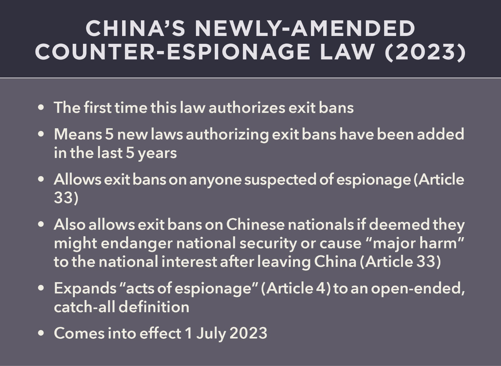 New Report: Trapped - China's Expanding Use of Exit Bans | Safeguard Defenders