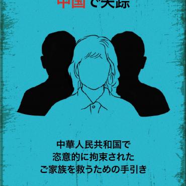 Cover of Missing in China, Japanese version