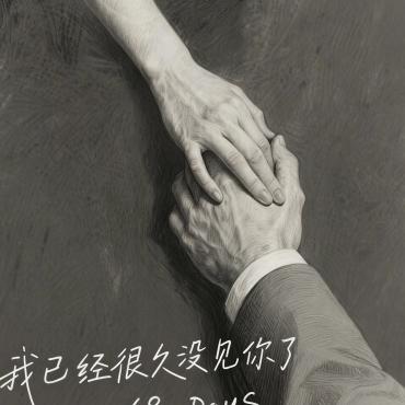 Two hands holding